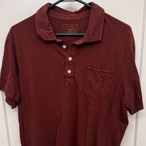 Men's Billy Reid Short Sleeve Polo